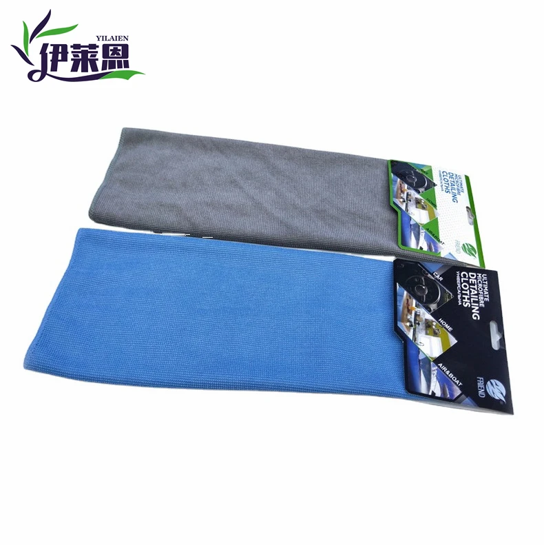 Hot selling microfiber Cleaning Cloth Water absorption multifunctional quick drying Home Kitchen car Pearl Cloth Blue Towel
