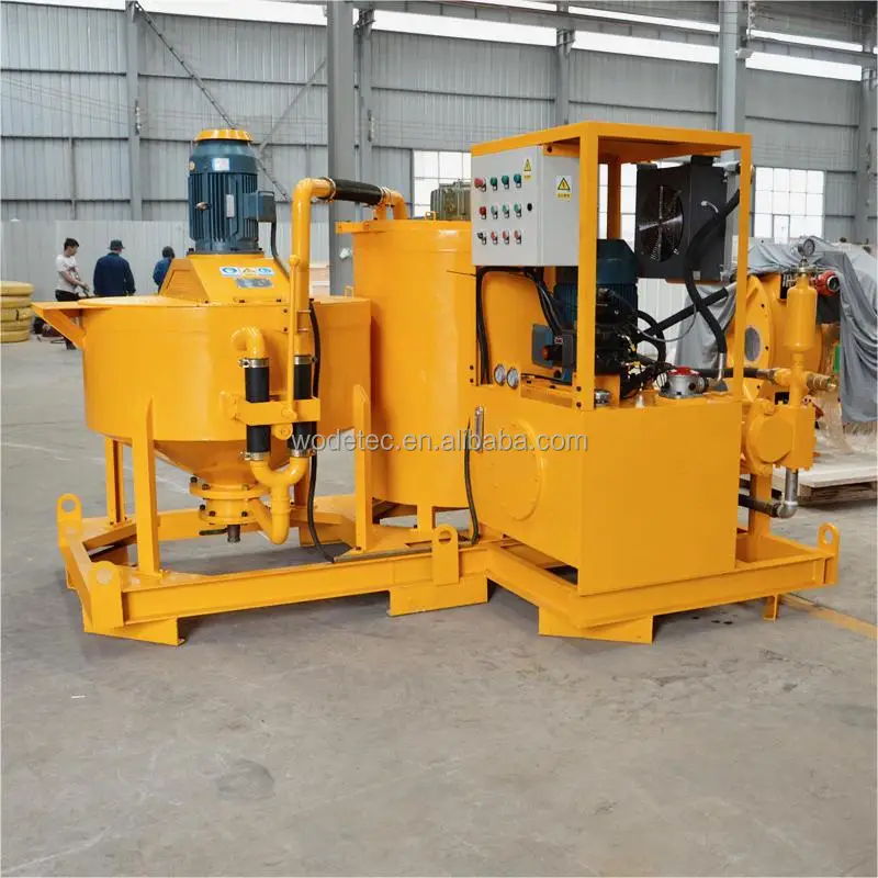 Agitator Capacity 700l China Grout Plant Supplier Grout Station And Pump For Highway