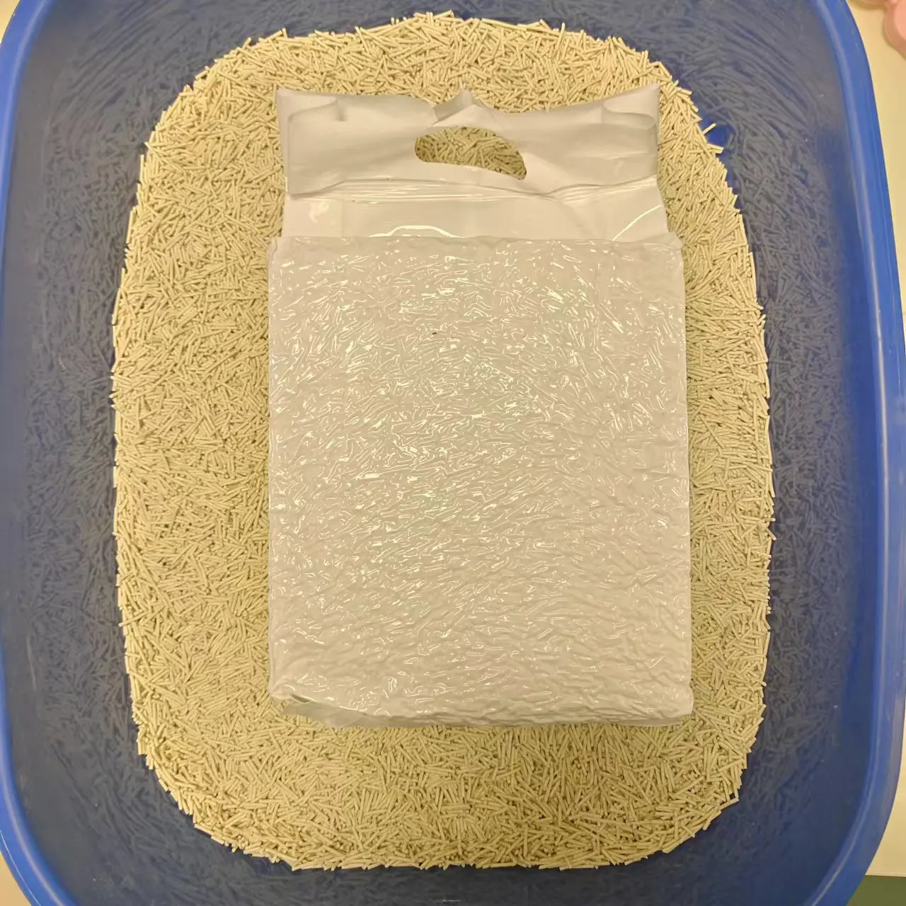 High Quality Customisable Lavender Fragrance Tofu Cat Litter Sand Natural Plant-Based Quick Clumping Made Soybean Silica Gel