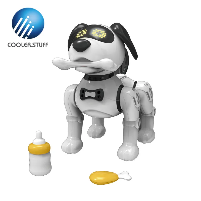 Coolerstuff JJRC R19  remote control robot pet dog intelligent robot toys dog toy kids voice command robotic dog