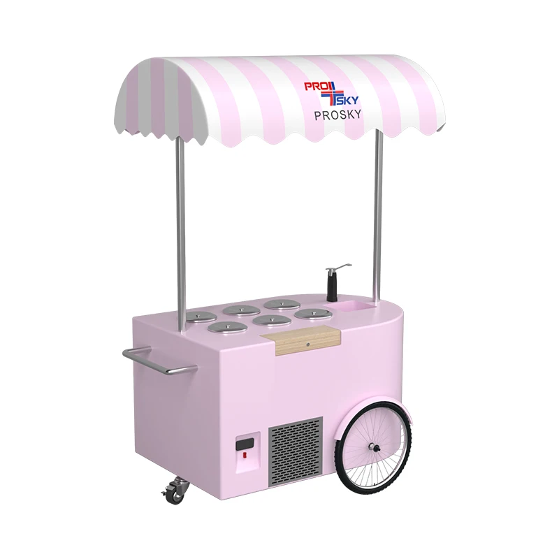Electric 3 Wheels Ape Food Truck Outdoor Bar Cart Mobile Coffee Carts Tricycle Food Cart Ice Cream Truck Electric Tuk Tuk