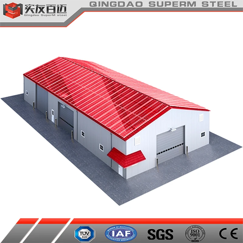 Factory Customized Engineer Designed Insulated Panels Steel Structure Prefab Modular Warehouse