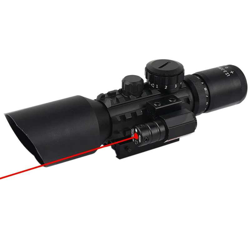 SYQT IR Compact Tactical Sight Long Range Green Dot laser Sight Sight Scope For Outdoor Hunting
