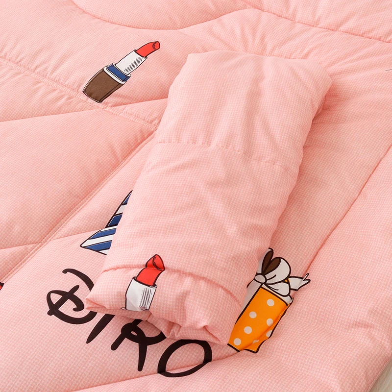 Factory Microfiber TV Blanket Warm Lazy Pillow Quilt Print Lazy Quilt With Sleeves