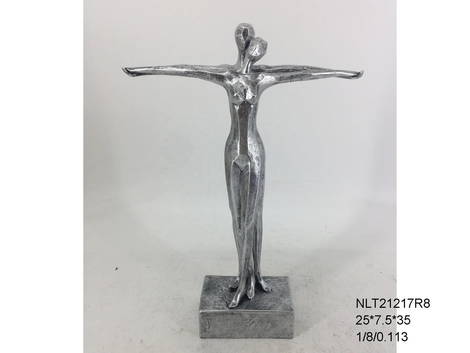 Статуя из смолы для влюбленных, ремесла в скандинавском стиле ретро для пар, домашний декор, Современные Полимерные украшения