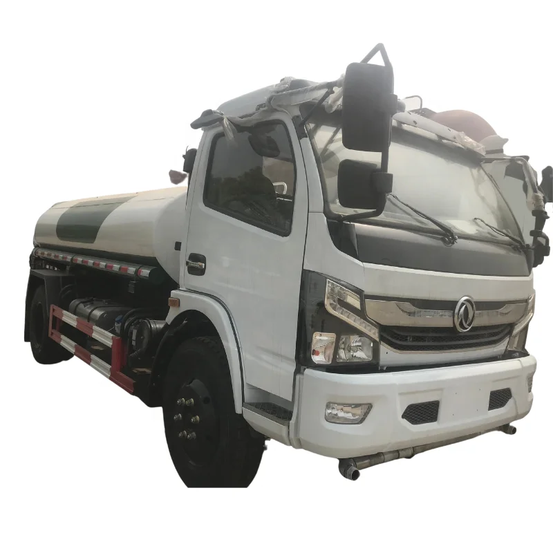 best selling 3T 5T water tanker truck RHD dongfeng captain  6 tyres carbon mini cistern tanker truck portable water pump truck
