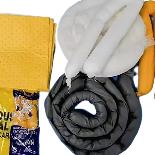 Environmental protection oil and liquid absorption set