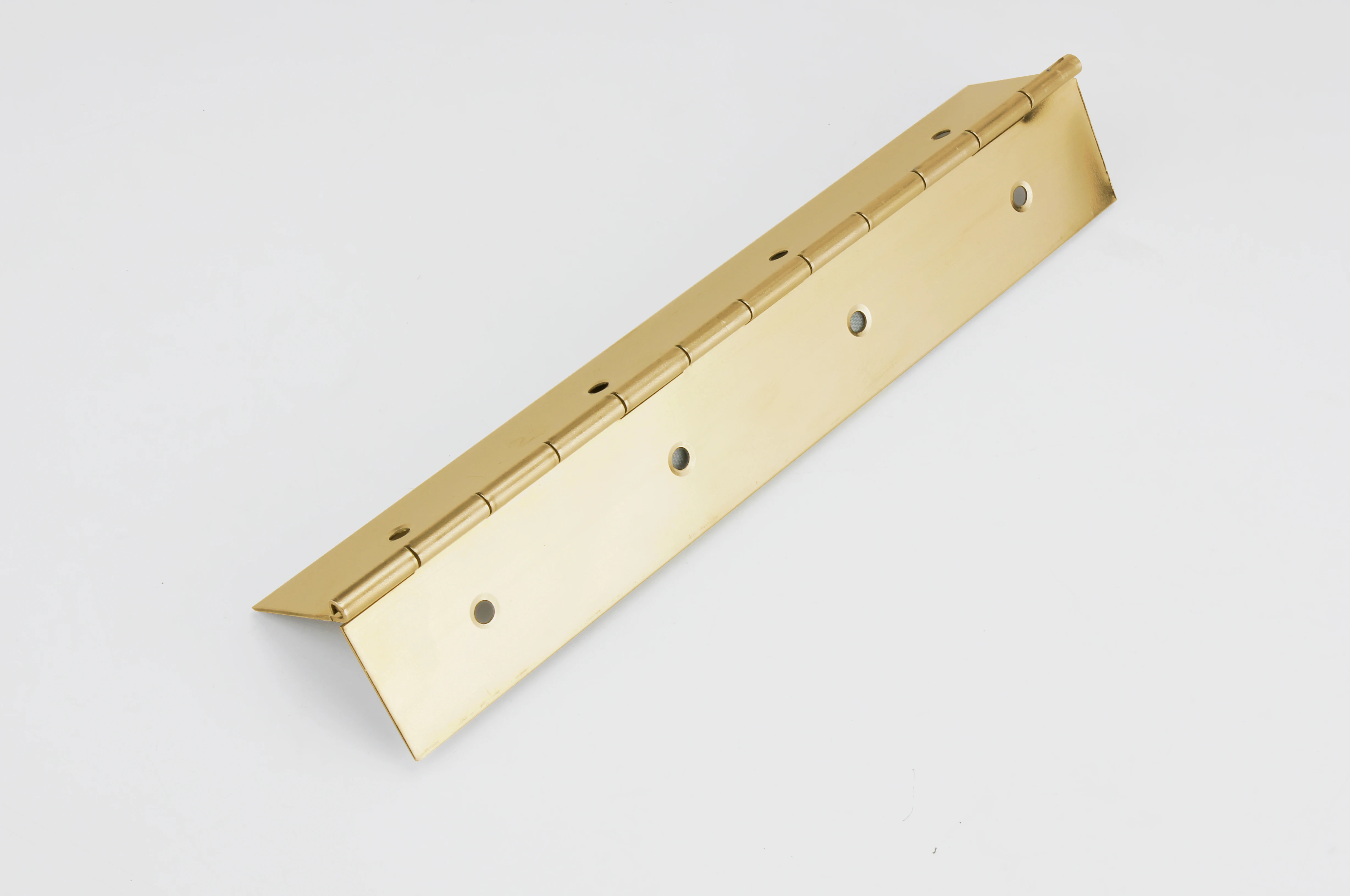 NINE SUNS Stainless Steel 201/304/316 Heavy Duty Aluminium Custom Size Gold Continuous Long Piano Hinge