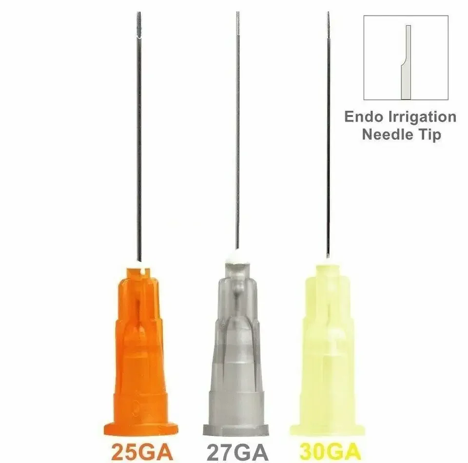 SJ Disposable CE Certification Needle Manufacturer Dental Using Paste Irrigation Needle Dental Blunt Needles