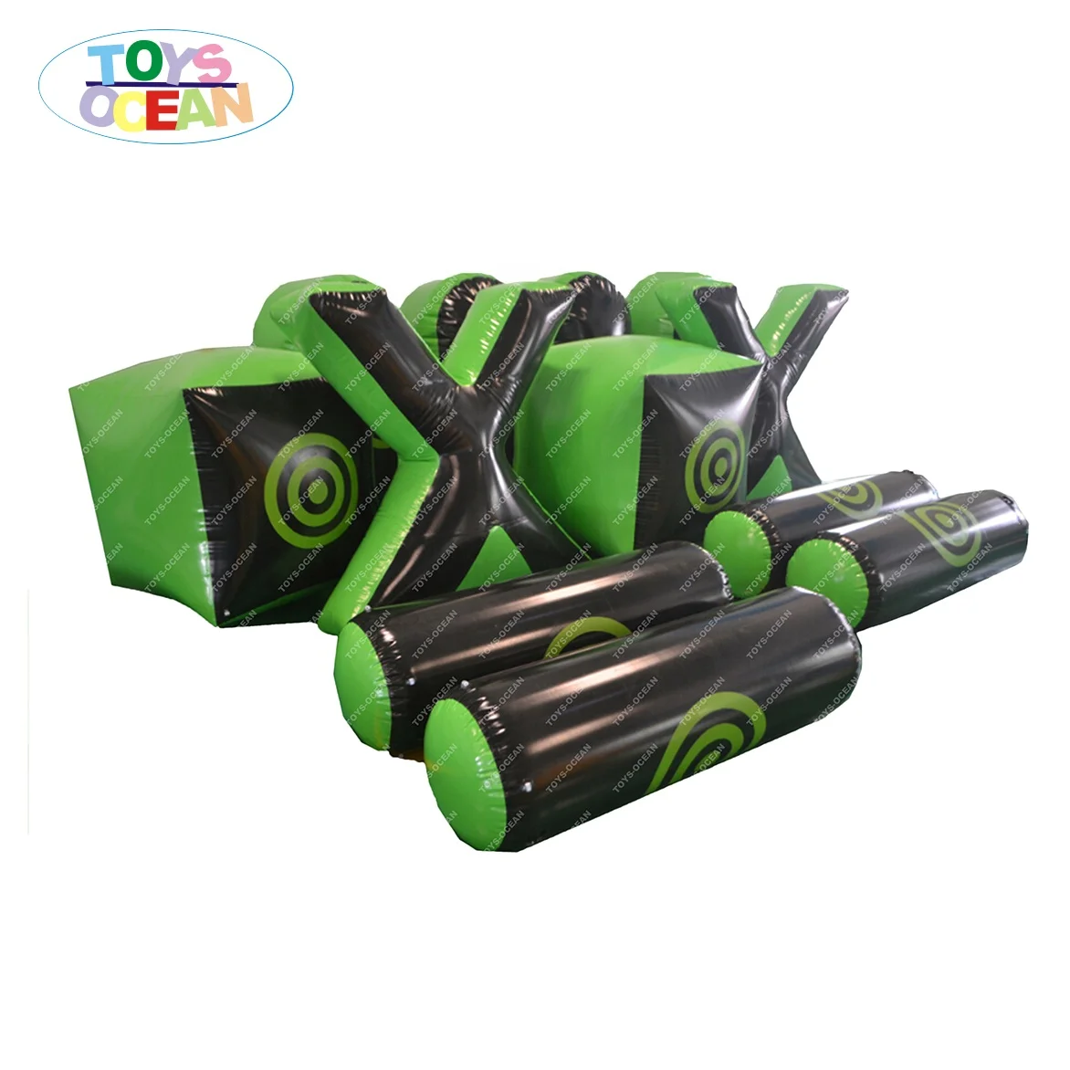 2023 новый дизайн воздушный плотный надувной пейнтбол бункер для стрельбы из лука