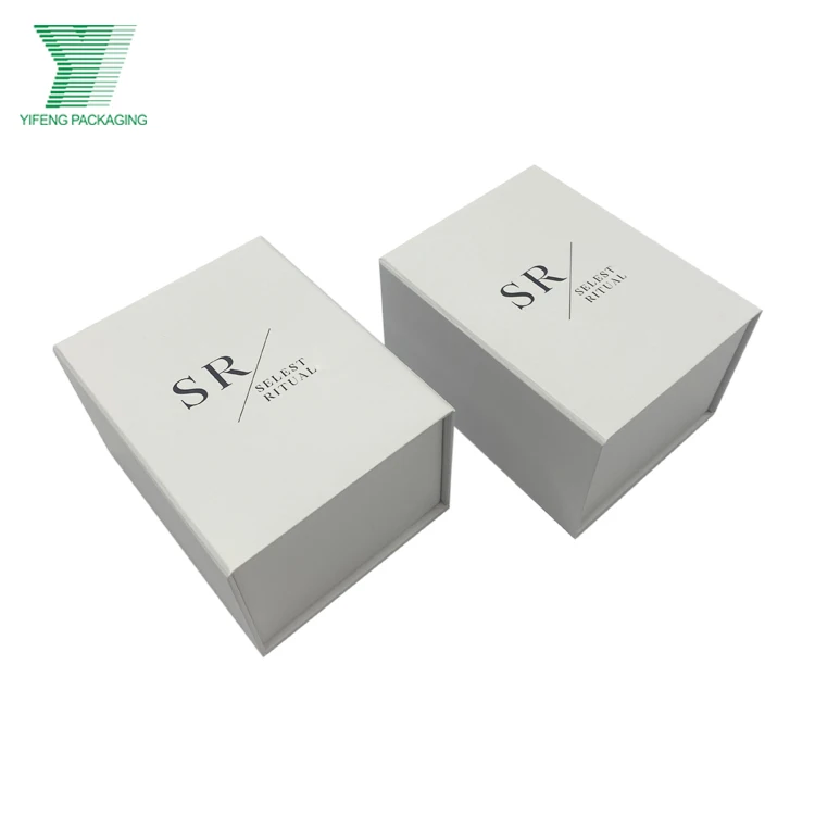 Wholesale Luxury Premim Packaging Gift Candle Boxes Custom Fancy Design Logo Rigid Paper candle glass jars packaging boxes