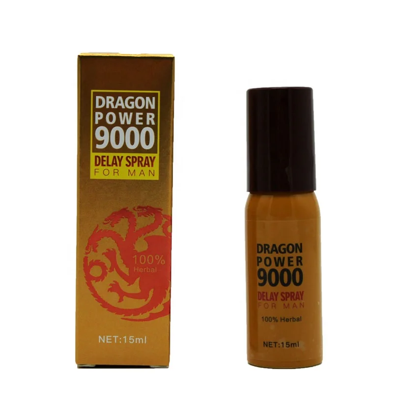 
Dragon power 9000 delay spray for men reduce penis sensitivity 