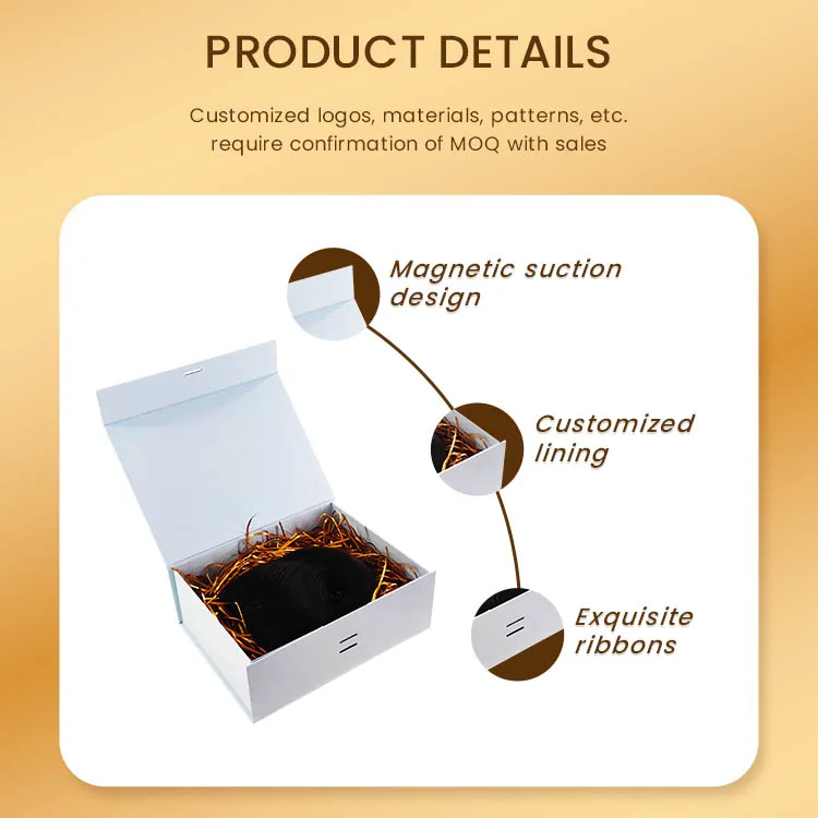 retail manufacturer Personalized Recyclable Custom design hair packaging boxes wig packaging