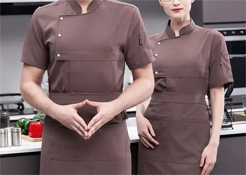 Cheap Wholesale Chef Uniform Work Clothes Suitable For Multiple Scenarios