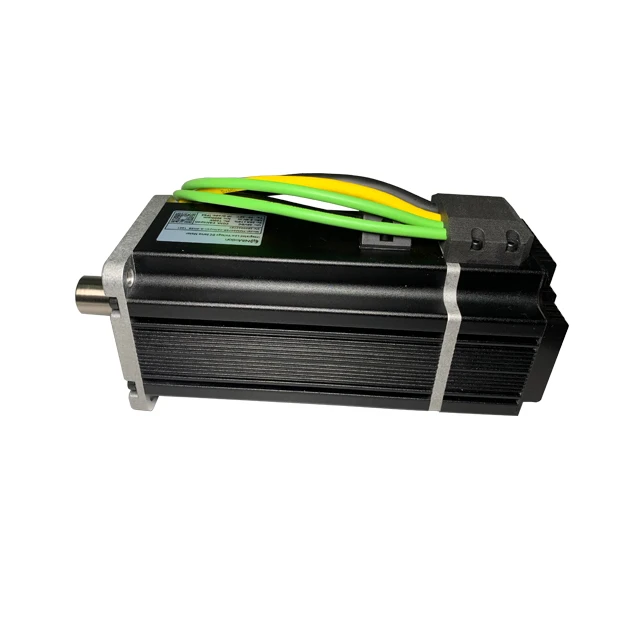 750w 48V DC 2.4Nm EtherCAT integrated low-voltage servo motor 3000rpm with driver and encoder