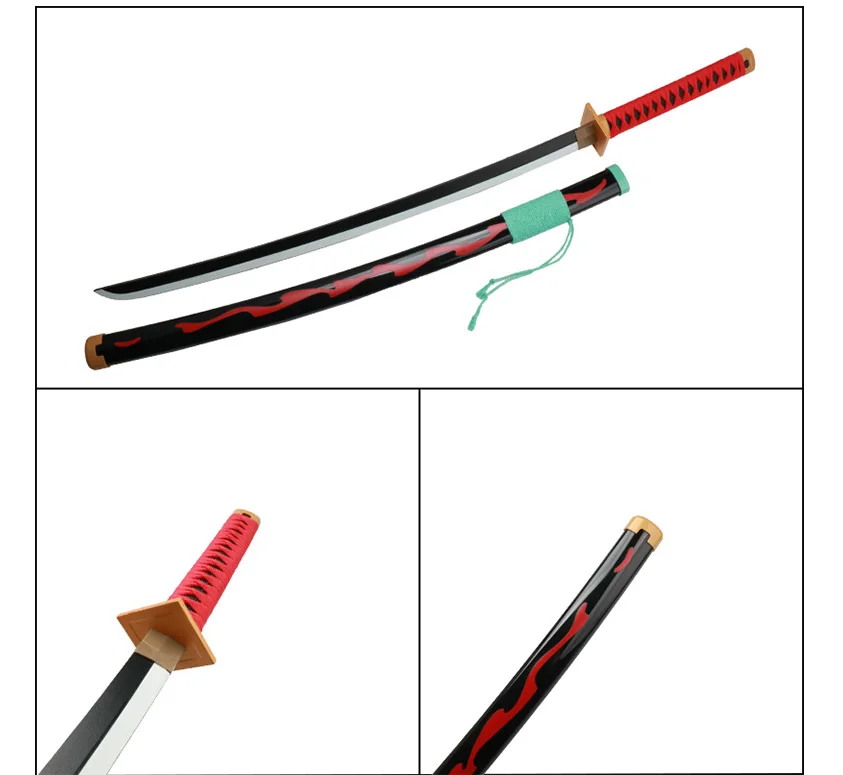 ONE PIECE Anime Cosplay Sword Wooden Katana Shanks Toys Cool  Real Ninja Samurai Swords