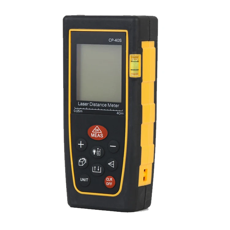 Laser long distance meter 40m distance measuring meter laser hunting binoculars golf equipment With Level bubble