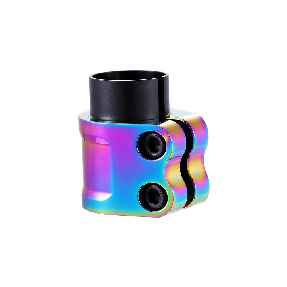 
Huoli Neo Chrome Scooter Clamp Two bolts Stunt Scooter Clamp Standard Size Clamp for Envy Pro Scooters HIC IHC SCS  (60709695650)