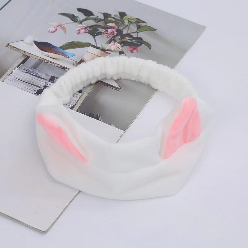 Women face hair band women hair band Cat ears headband Korean cute headwear  makeup headband women