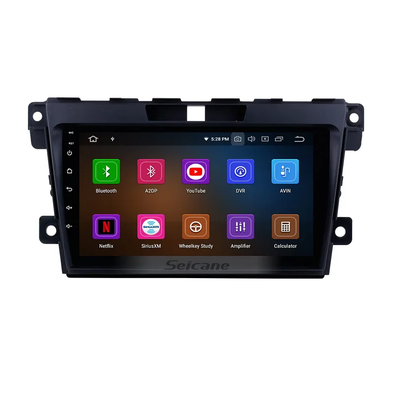 9 Inch Android 11.0 GPS Navigation System For Mazda CX-7 2007-2014 With MUSIC Support OBD II Rearview Camera