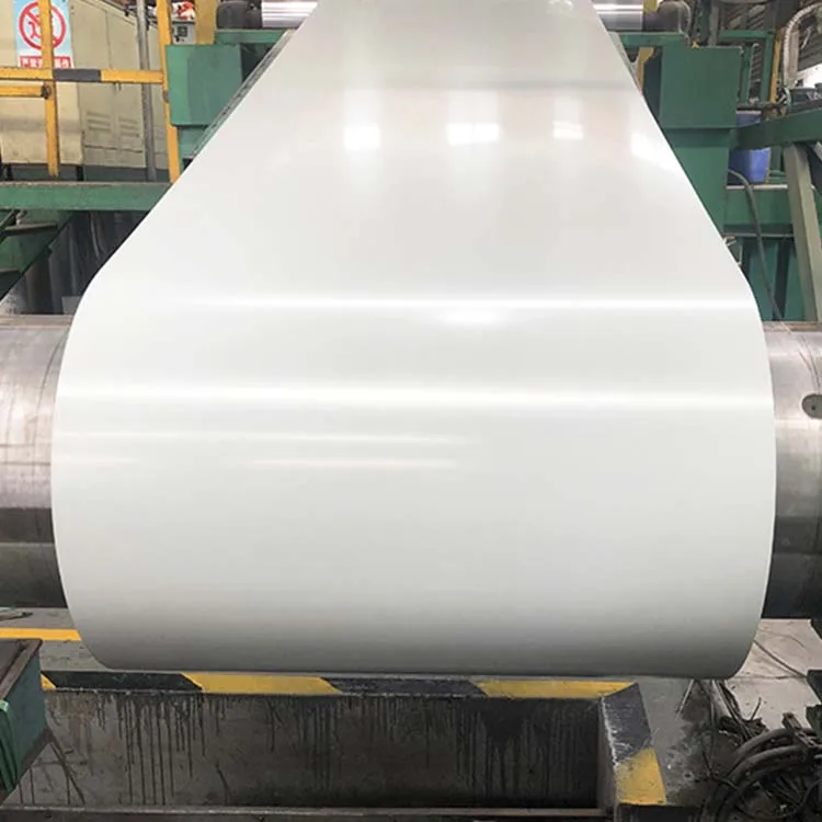 Ral 9012 white ppgi prepainted galvanized steel coil for 0.6mm thick prepainted corrugated steel sheet