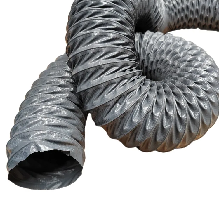 200mm  Nylon fabric air duct Flexible air duct exhaust high temperature gas pipe