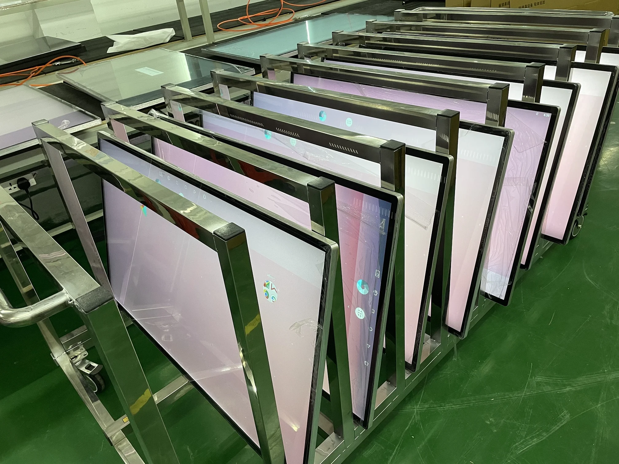 Led Ads Screen B2b Menu Boards Advertising Media Player Wall Mount Hanging Digital Signage And Displays