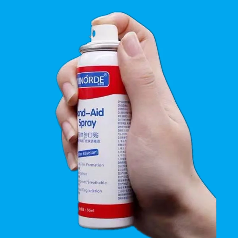
Band-aid Spray disinfecting Wound Hemostatic adhesive bandage spray band-aid film forming portable elastic spray bandage 