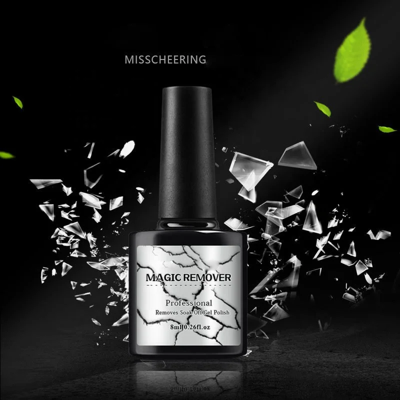 Magic Fast Remover Gel Nails Polish Not Hurting Nail Acrylic Semi Permanent Varnish Cleaning Magic Nail Gel Remover