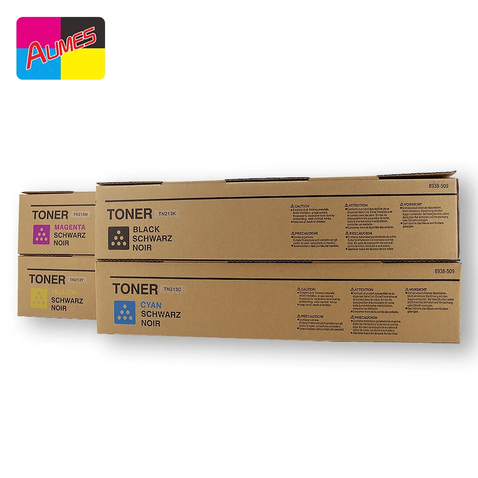 Japan Chemical Toner TN213 TN214 TN314 Color Toner Cartridges for Konica Minolta Bizhub C 200e 200 210 203 253 353 7720 7721