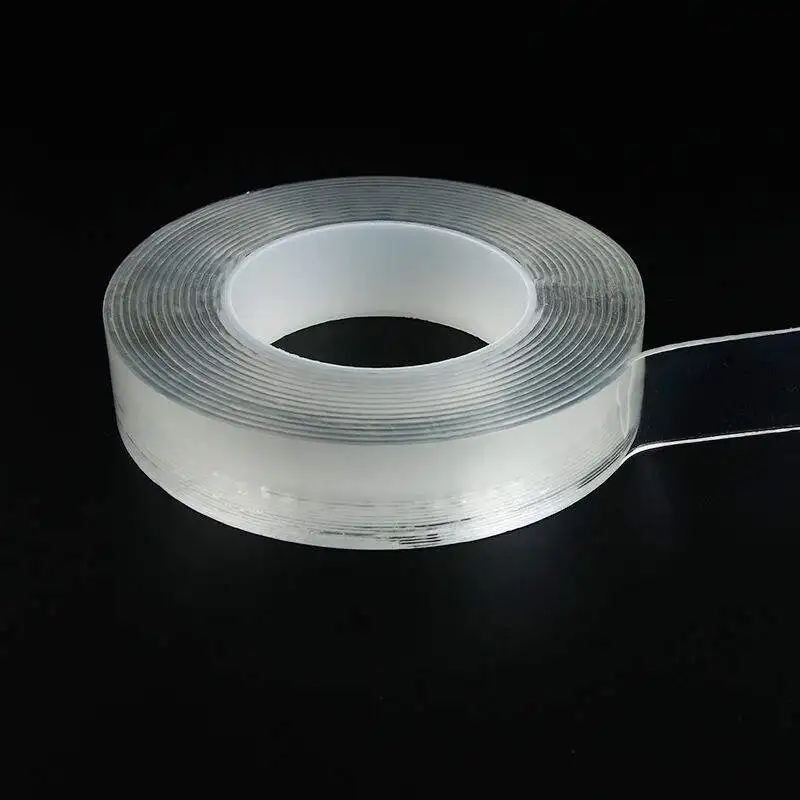 Double Sided Washable Adhesive Tape Multifunctional Removable Transparent Grip Tape Free Sample Nano Tape