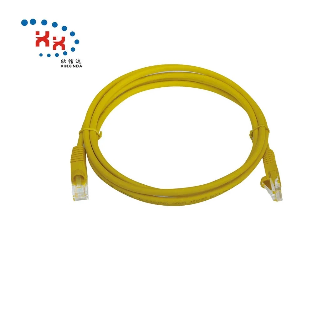 XXD Factory Price UTP CAT5E Patch Cord STP CAT6A Networking Cable CAT7 CAT8 Ethernet Cable Cat6 PVC 1 Years Channel Test 10 Feet