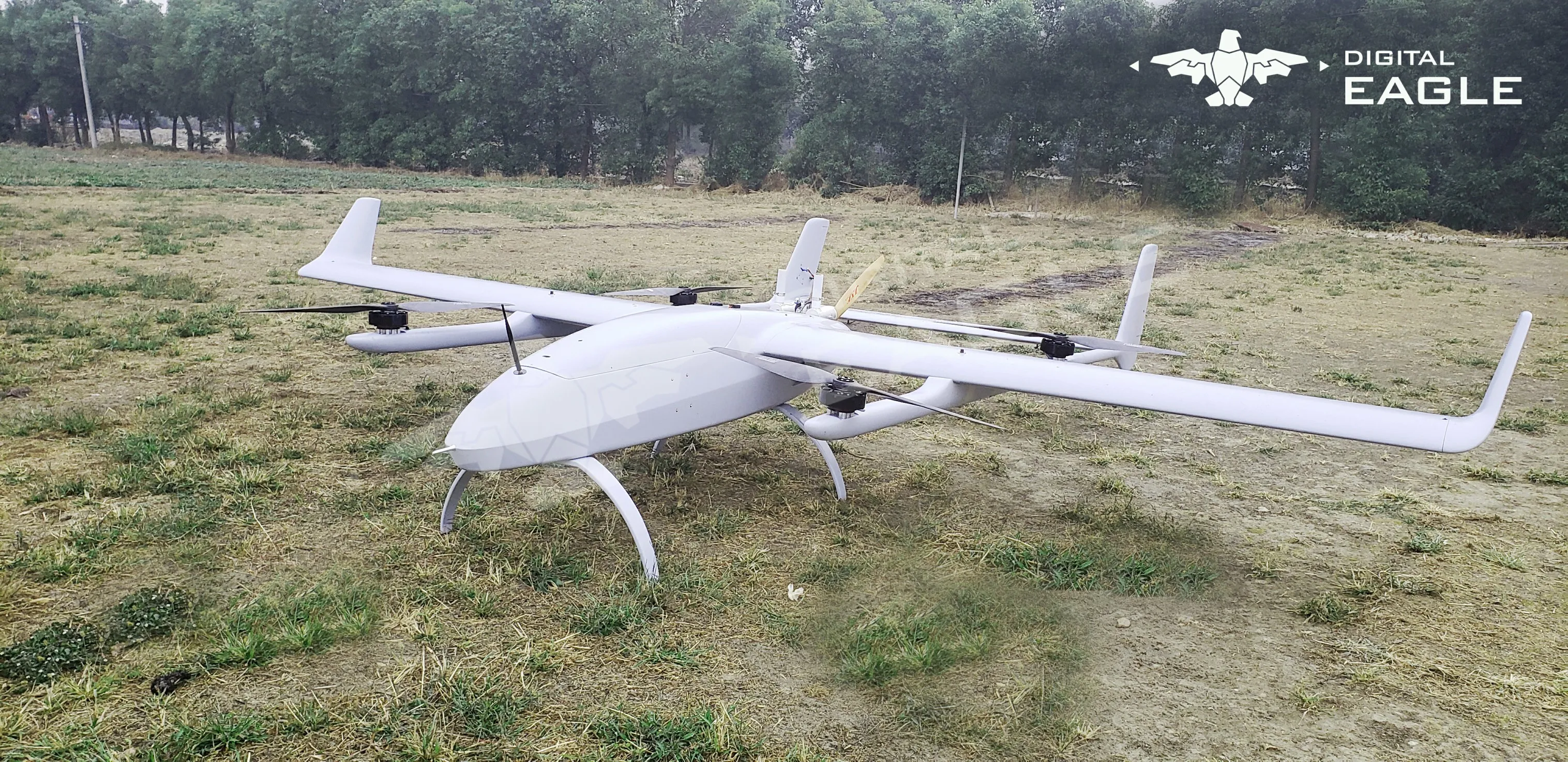 
CZ45 Digital Eagle 8 Hour Flight Duration VTOL Fixed Wing UAV Long Range Drone 