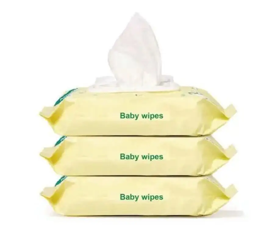 Soft Baby Wipes Plant based Formula Hands Clean Wipes Disposable products OEM Manufacturer