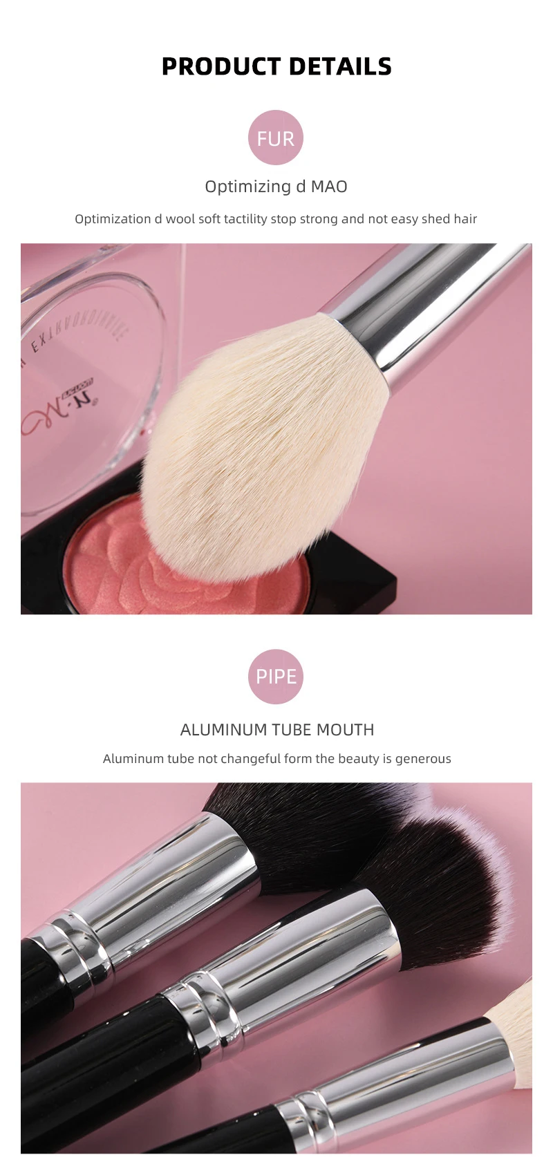 Professional Exquisite Makeup Brush Set Meticulous Facial Eye Brush Sets Variety 24 Pieces Black Makeup Brush Set