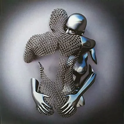 Modern abstract art craft stainless steel love figure life size statue home decor window display human nude body art sculpture