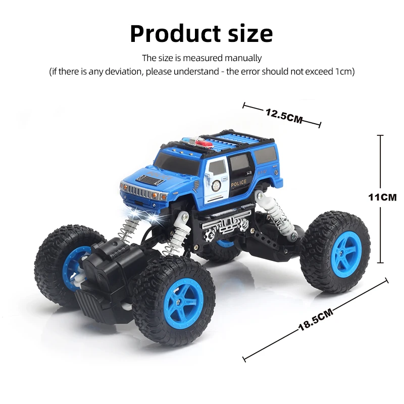 1:22  Scale Mobile RC Camera Climbing Alloy Car 720P HD RC Car Hobby 2.4G 4WD Rock Climbing Remote Control Car