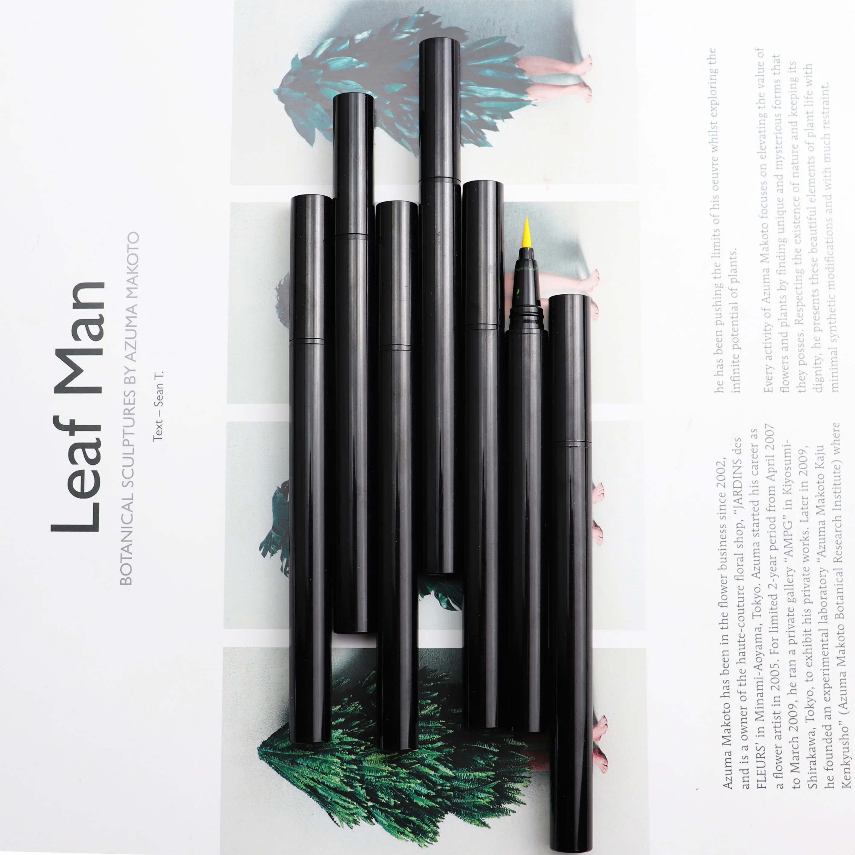 Private label waterproof eyeliner matte liquid colorful eyeliner