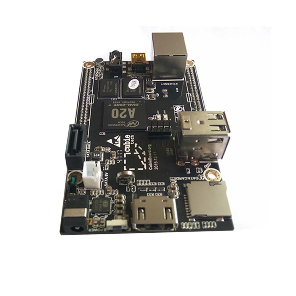 Taidacent 1GB DDR3 8G Emmc MP2 GPU Opengl2.0 Cubieboard Tablet PC Laptop Linux Android Allwinner Dual Core Board A20