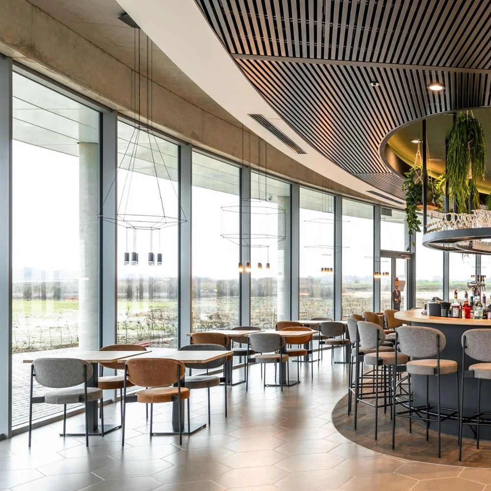 (SP-LC846) Guangzhou мебель для кафе ресторанов будки и Ресторанный стол стулья