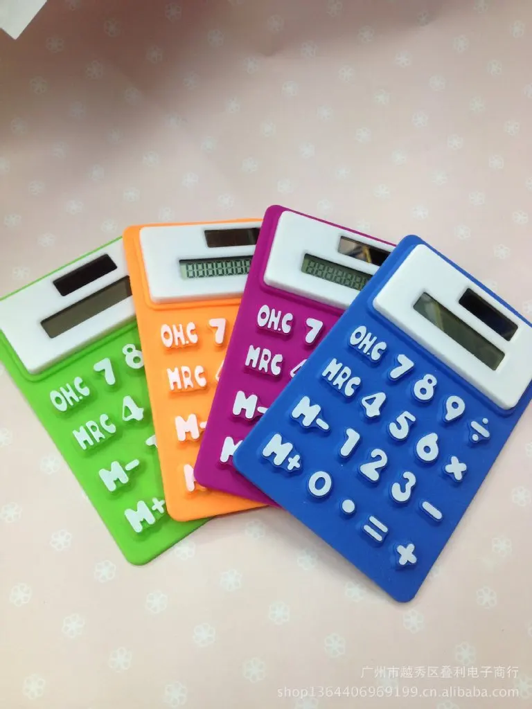 2021 Wholesale silicon calculator solar