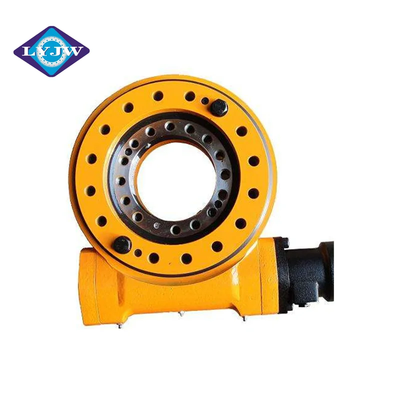 Luoyang JW Worm Gear Drive SE5 Rotary Drive Small Slewing Drive With Motor For Solar Power System