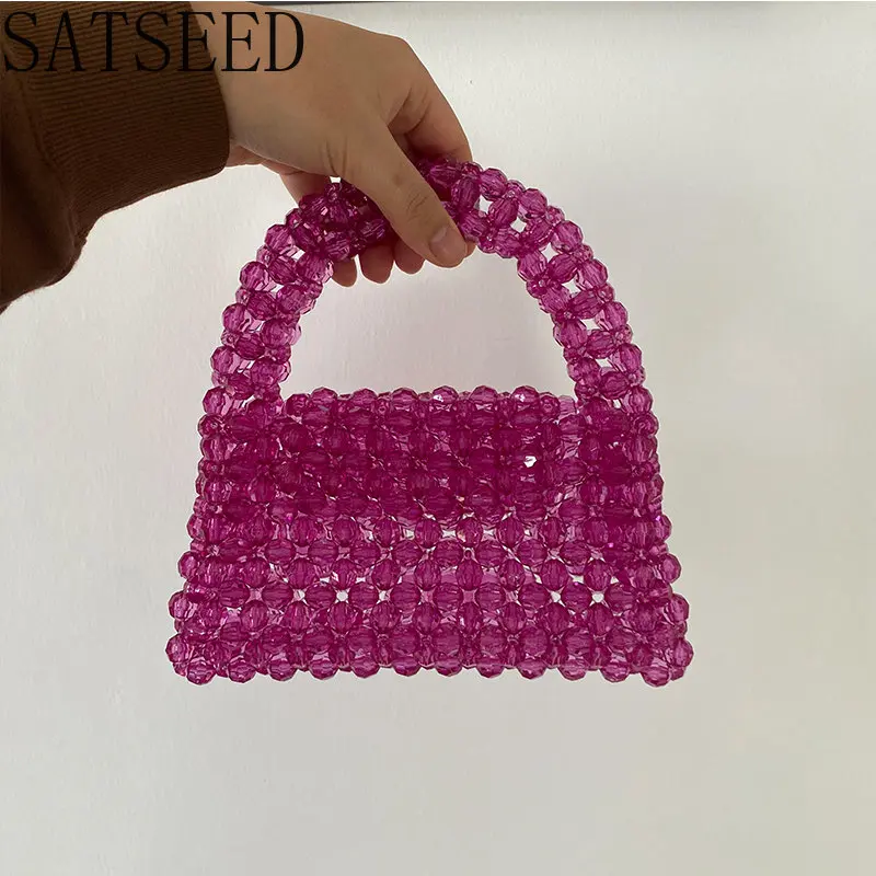 Crystal Clutch Banquet Party Evening Handbag Summer Beaded Customized Ladies Purses Luxury Designer Female Bag for Women Fashion