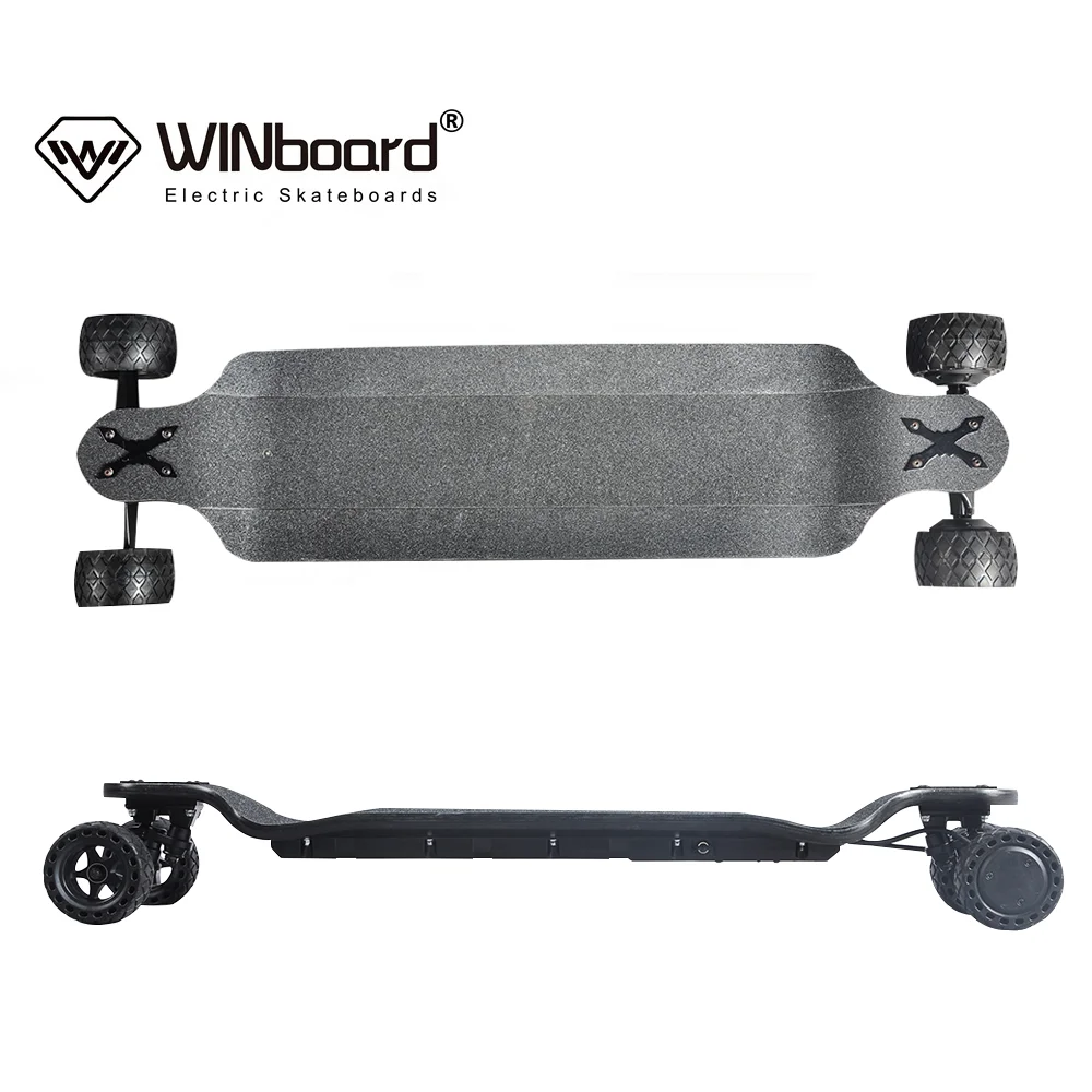 WINboard Fast Off Road Cheap 4 Wheel Long Electric Board For Adult