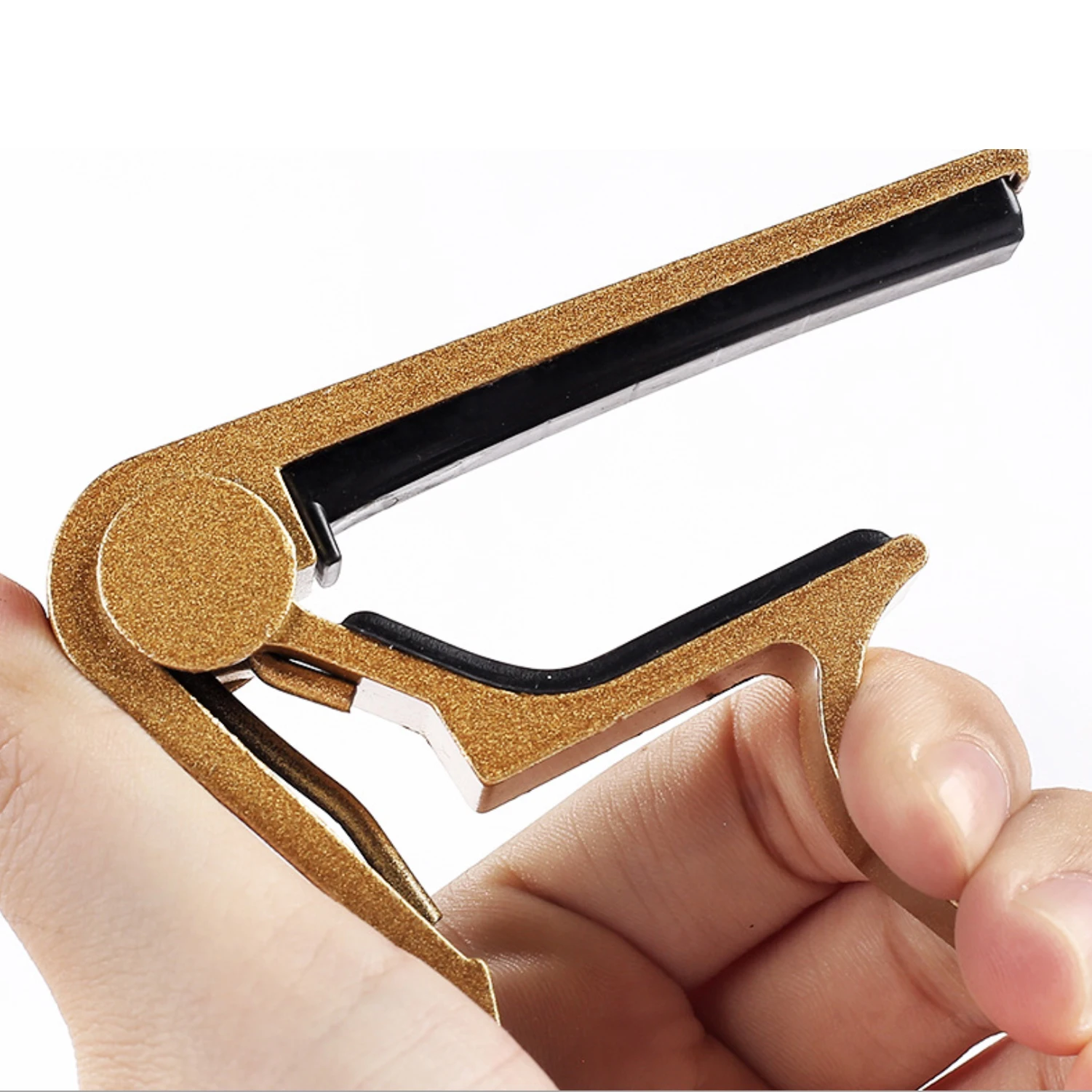 High Quality Aluminium Alloy Metal New Color Guitar Capo Quick Change Clamp Key Acoustic Guitar Capo For Tone Adjusting