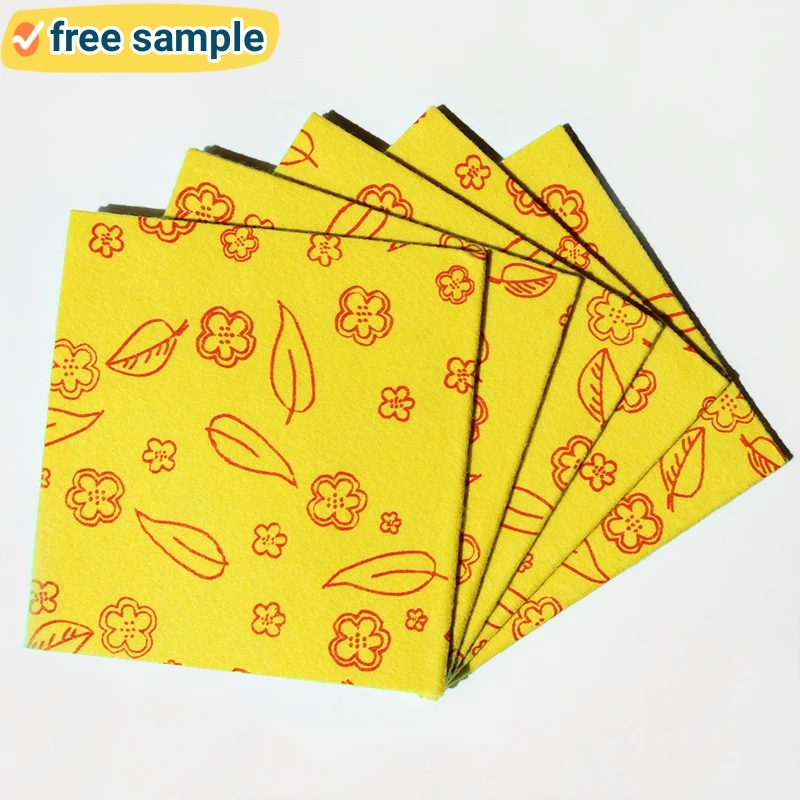 Super Absorbent Viscose Polyester Needle Punched Perforated Germany Cleaning Cloth