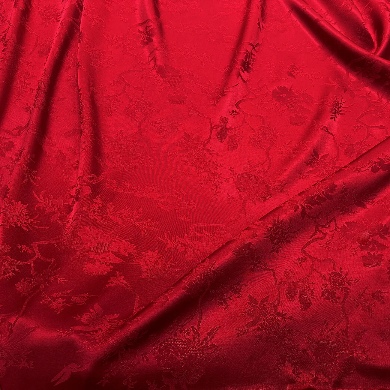 100% Polyester Textile Wholesale Satin Jacquard Fabric for Bedding