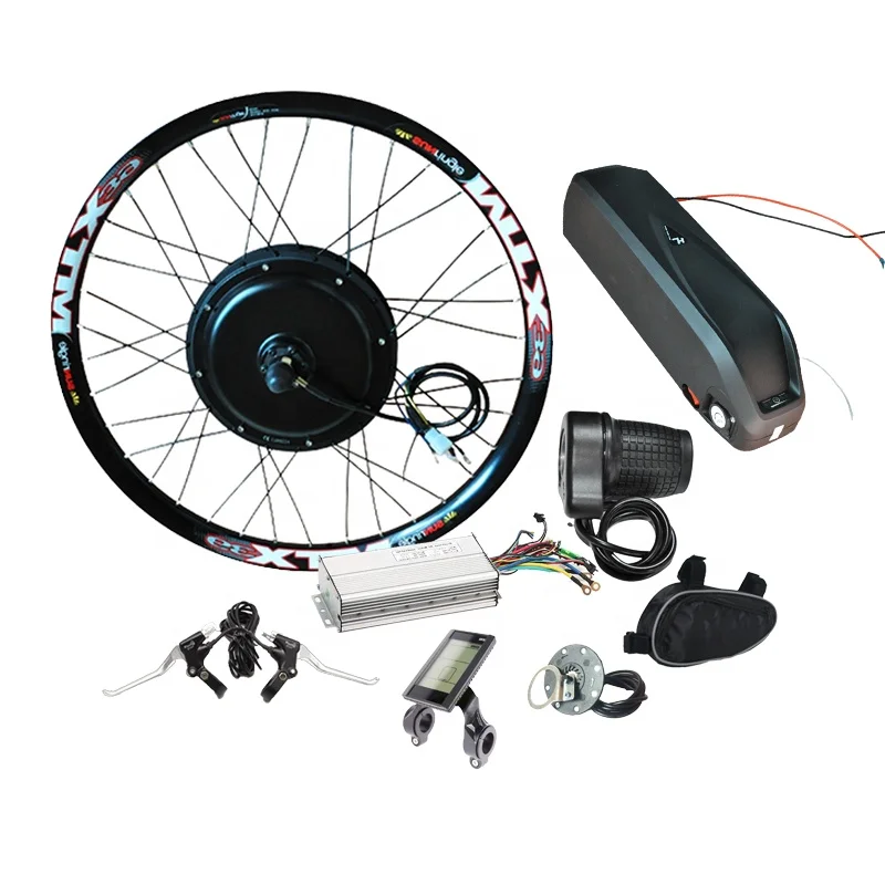 52v 48v 2000w Ebike E Bike Electric Bike Hub Motor Conversion Kit With Battery Optional 2000w ebike kit other bicycle parts