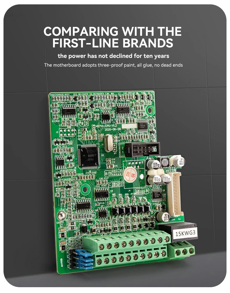 Intert Power Converter Generator AC220V AC380V Board Vector Variable VFD converter Frequency Inverter
