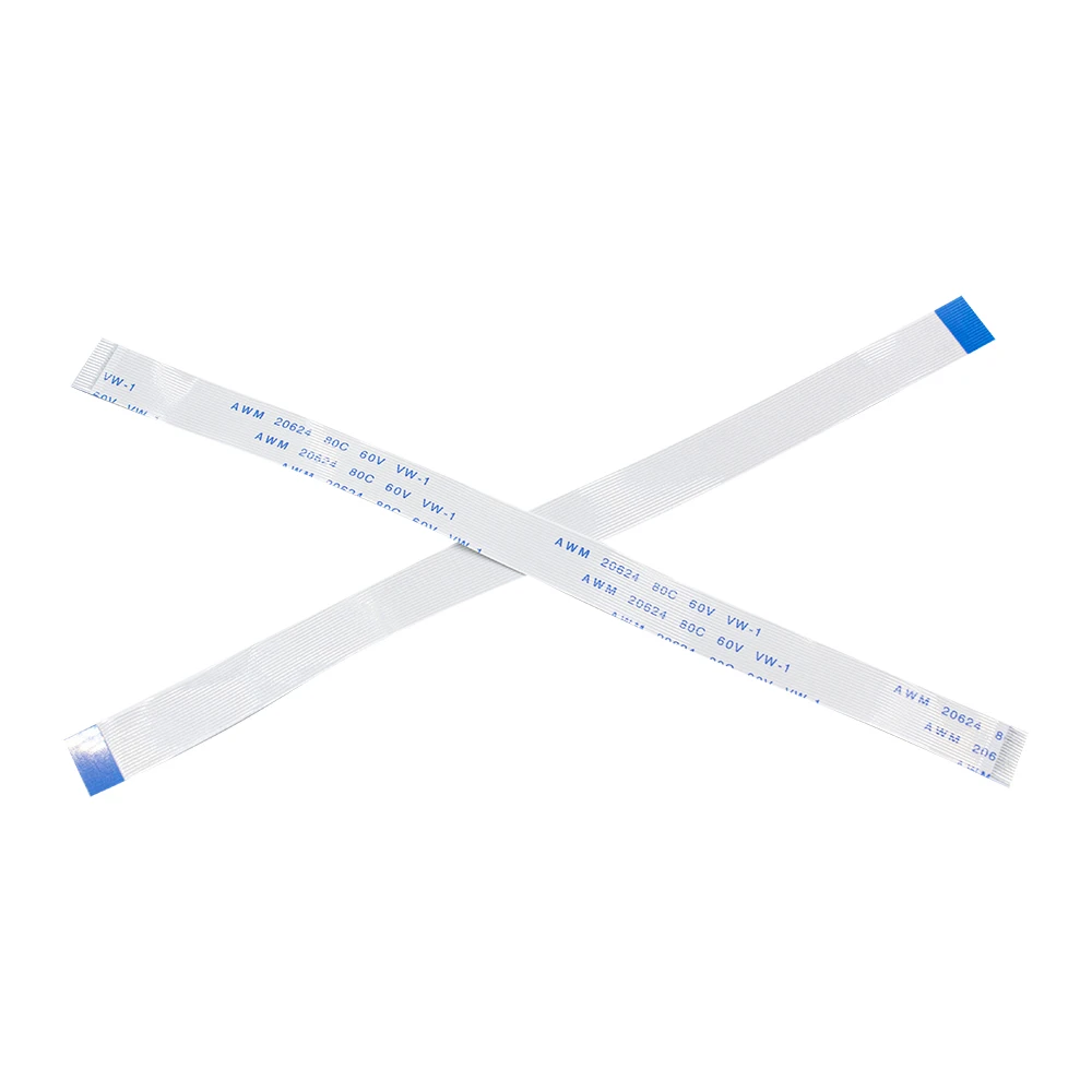 Quality rubber products AWM 20624 80C 60V VW-1 0.5mm pitch 18Pin A type 150mm flexible flat ribbon ffc cable